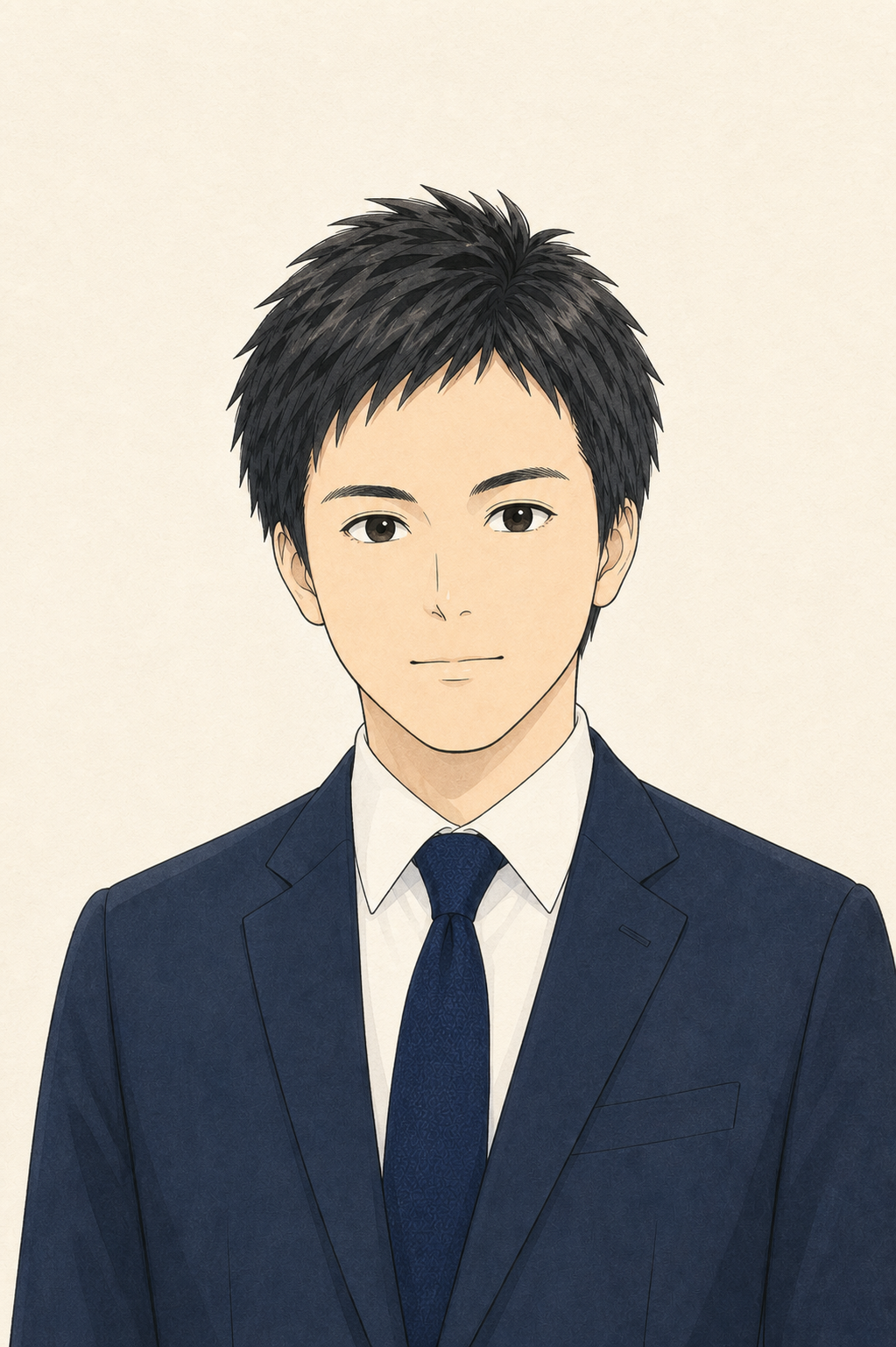 望月彬史弁護士のイラスト